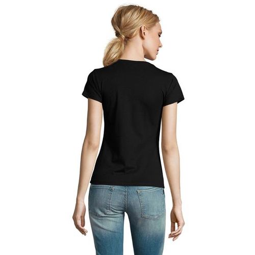 MOON ženska majica sa kratkim rukavima - Crna, 3XL  slika 4