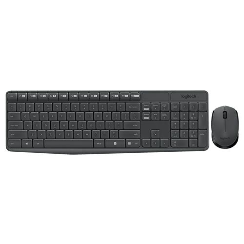 Logitech Taststura+Miš USB Wireless  MK235 YU Gray slika 3