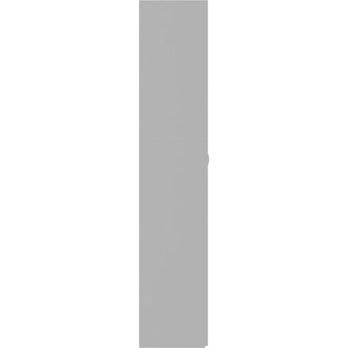Ormarić za pohranu sivi 80 x 35,5 x 180 cm od iverice slika 7