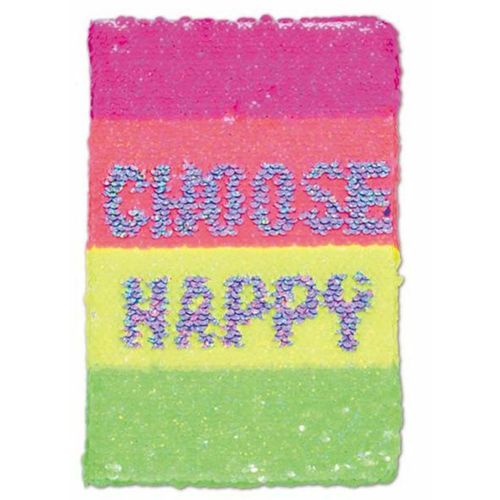 Notes Piši Briši Choose Happy Sa Šljokicama 78L Bd32-S76 slika 1