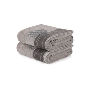 Infinity - Grey Grey
Dark Grey Bath Towel Set (2 Pieces)