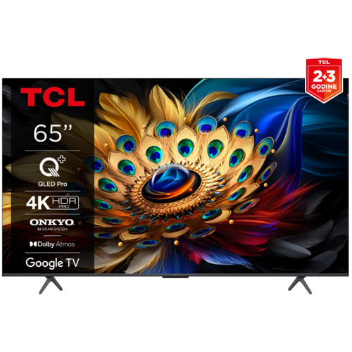 TCL televizor QLED TV 65C655, Google TV slika 1