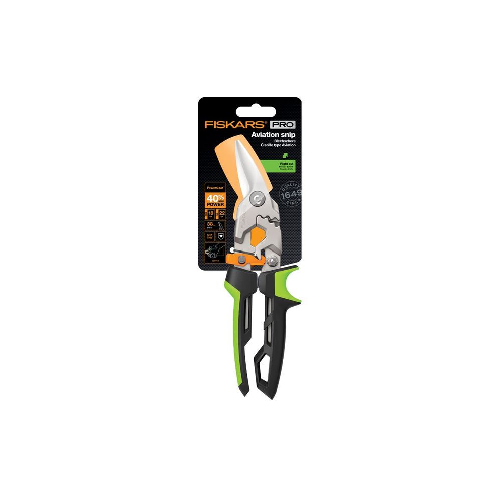 Power Gear Makaze za lim - desni rez slika 4