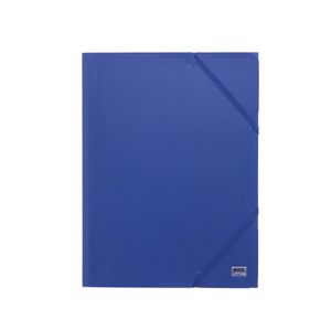 TipTop Office Fascikla 3KL & Gumom A4 PP, Tamno plava