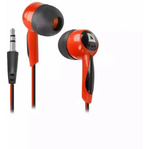 Slušalice bubice Defender Basic 604, crno crvene slika 1
