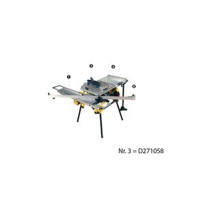 DODATNI STOL ZA DESNU STRANU ZA D27105 Dewalt D271058