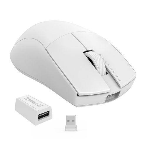 MOUSE - REDRAGON K1NG PRO M916W-PRO-1K WIRELESS WHITE slika 4