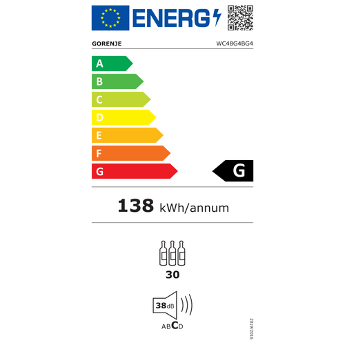 Gorenje vinski hladnjak WC48G4BG4 slika 2