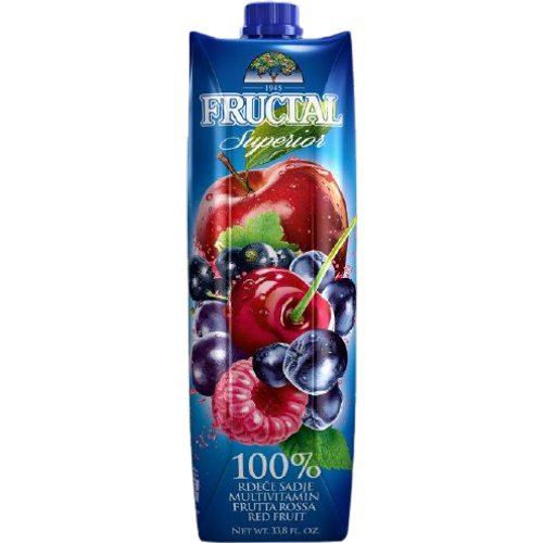 Fructal superior  100% sok multivitamin crveno voće  1l slika 1