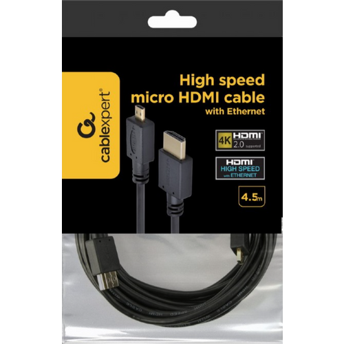 CC-HDMID-15 Gembird HDMI male to micro D-male black kabl4.5 m slika 1