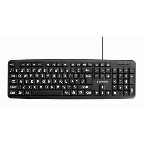 KB-US-103 Standardna tastatura sa VELIKIM slovima US slika 1