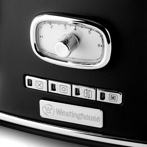 Westinghouse Retro Black 4 Slice toster slika 2