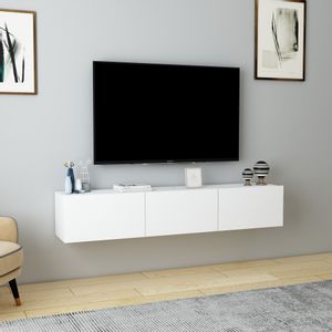 Denby - White White TV Stand