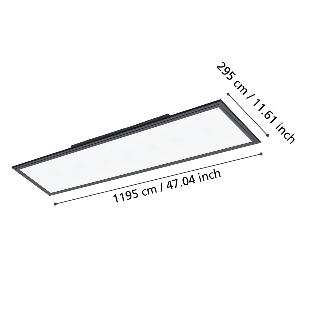 SALOBRENA 1 Stropna Rasvjeta - LED Panel 1200x300 4000K slika 5