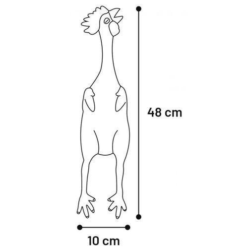 Lateks Igračka - Pile 49 cm slika 3