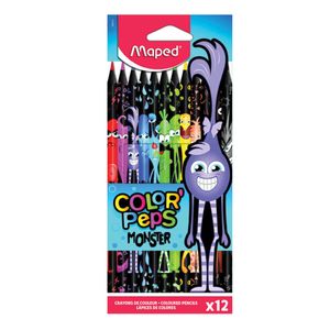 MAPED Bojice bezdrvne Color'Peps Monster trobridne 12/1