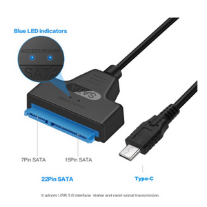 USB C na Sata 22 pin Napojni Kabl NKC-K022