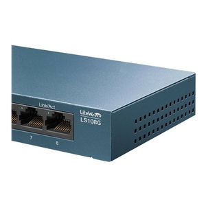 Switch TP-LINK LS108G LiteWave Gigabit 8xRJ-45 10 100 1000Mbps metalno kućište