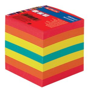 Papir za kocku 9x9x9 cm, 700 listića u boji, ljepljeni, Herlitz