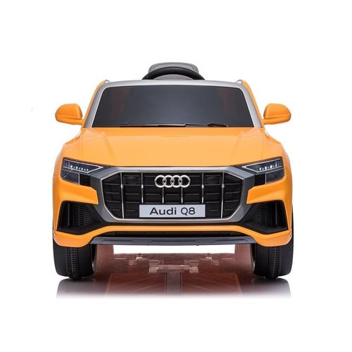 Licencirani Audi Q8 narančasti lakirani - auto na akumulator slika 2