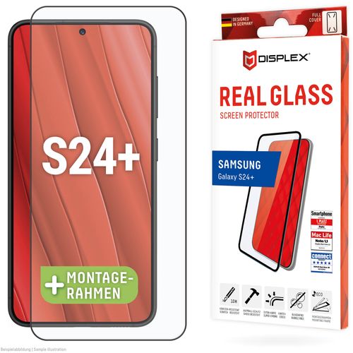 Zaštitno staklo DISPLEX Real Glass Full Cover za Samsung Galaxy S24+  (01898) slika 2
