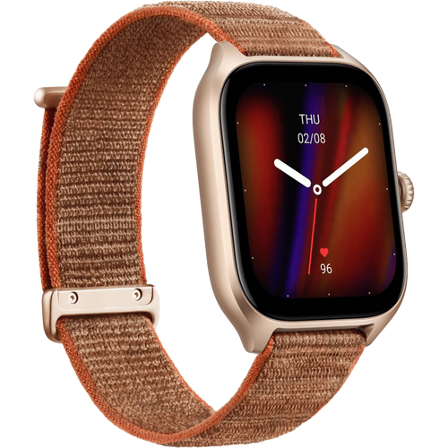 Xiaomi SAT pametni, 1.75" AMOLED, vodootporan 5ATM, BT - Amazfit GTS 4 Autumn Brown slika 2