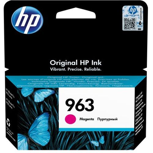 HP 963 Magenta Original Ink Cartridge 3JA24AE#BGX slika 1