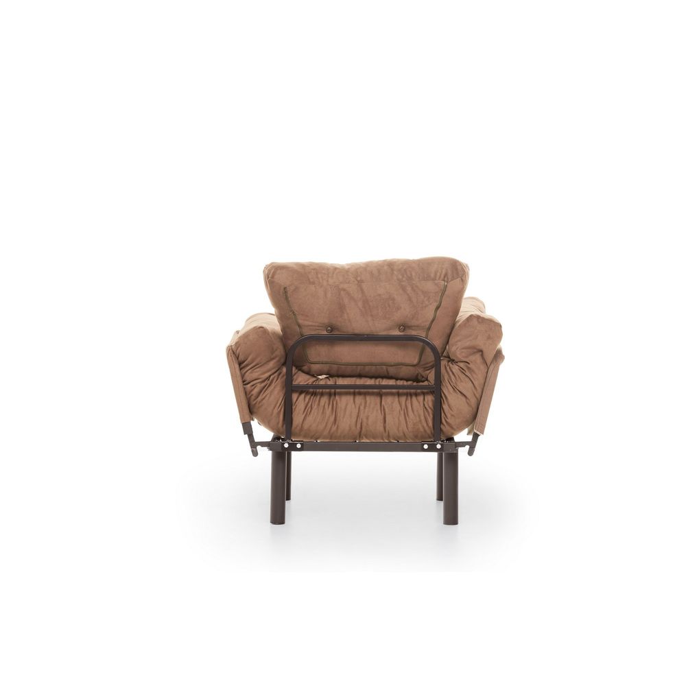 Nitta Single - Svijetlosmeđa Wing Chair slika 10