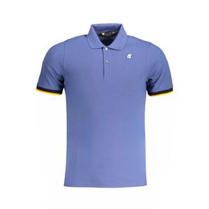 K-WAY MEN'S SHORT SLEEVED POLO SHIRT BLUE