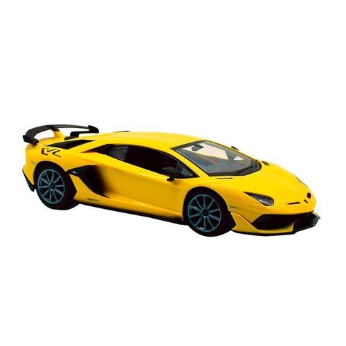 Licencirani auto na daljinsko upravljanje Lamborghini Aventador Rastar 1:14 - žuti slika 3