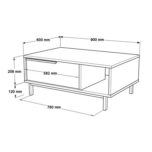 ON19-SU Oak Living Room Furniture Set slika 8