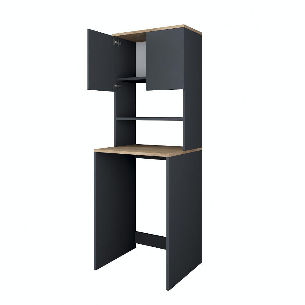 Ormarić za veš mašinu KD101 - 2674 Walnut Antracit slika 6