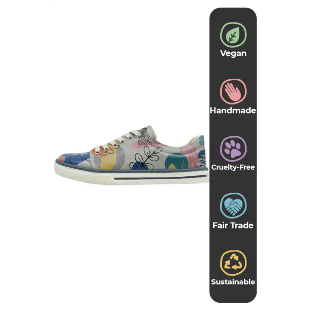DOGO Ženske patike Sneakers Abstract Leaves slika 8