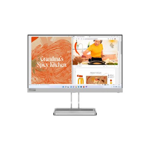 Lenovo monitor 21.5" L22i-40  IPS 1920x1080 75Hz 4ms VGA HDMI FreeSync siva slika 1