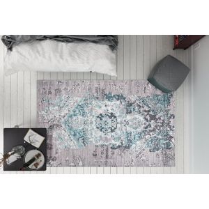 Tepih Conceptum Hypnose Fusion Chenille - Zelena AL 198, Višebojni (140 x 190 cm)