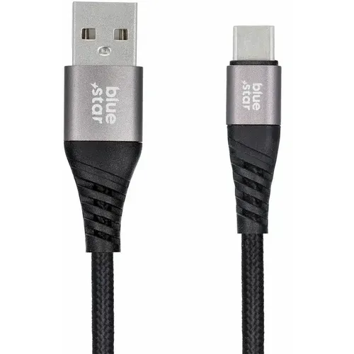 Blue Star pleteni kabel s USB A na Lightning 2.4A konektorom slika 3