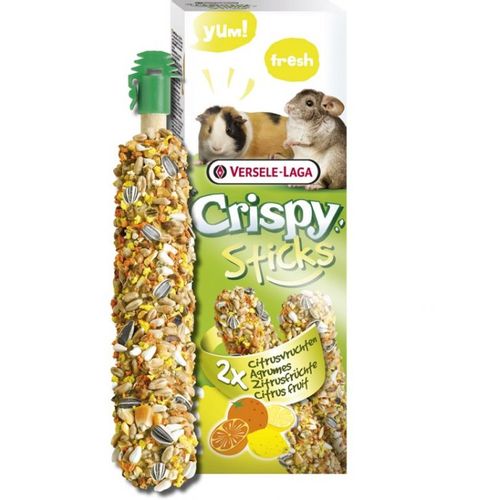 Versele-Laga Sticks Guinea Pig & Chinchilla CITRUSNO VOĆE (2 kom), poslastica za morske prasiće i činčile slika 1