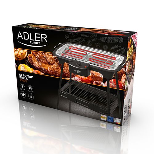 Adler roštilj AD6602, 2000W slika 3