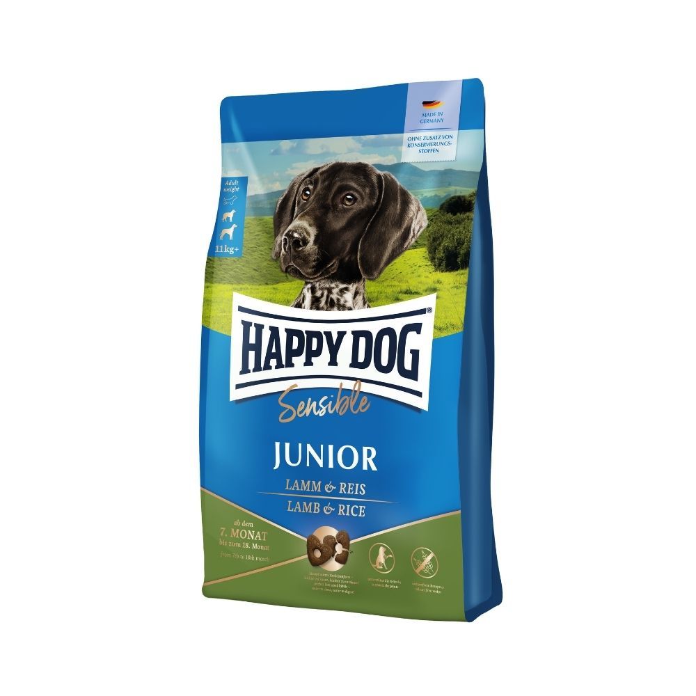 Happy Dog Supreme Sensible Junior janjetina i riža slika 1