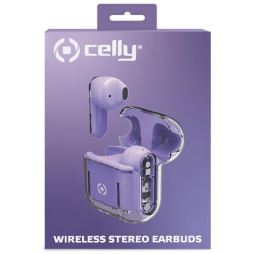 CELLY SHEER True Wireless bluetooth slušalice u LjUBIČASTOJ boji slika 3