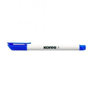 Flomaster Kores, marker za bijelu ploču, 22803, 1 mm, plavi