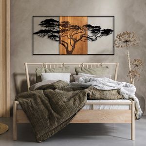 Wallity Acacia Tree - 328 Black
Walnut Decorative Wooden Wall Accessory