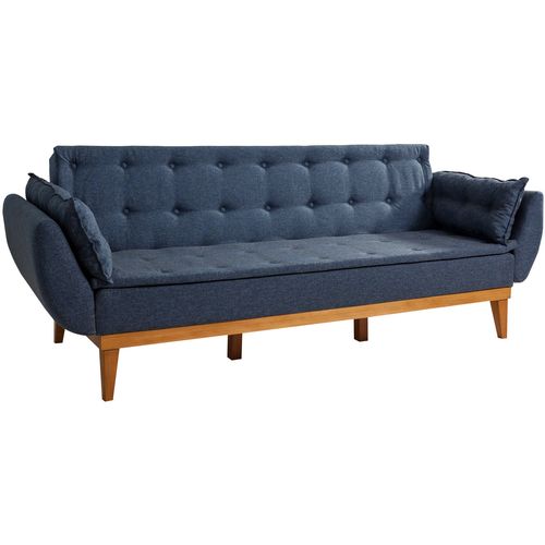 Fiona - Dark Blue Dark Blue 3-Seat Sofa-Bed slika 2