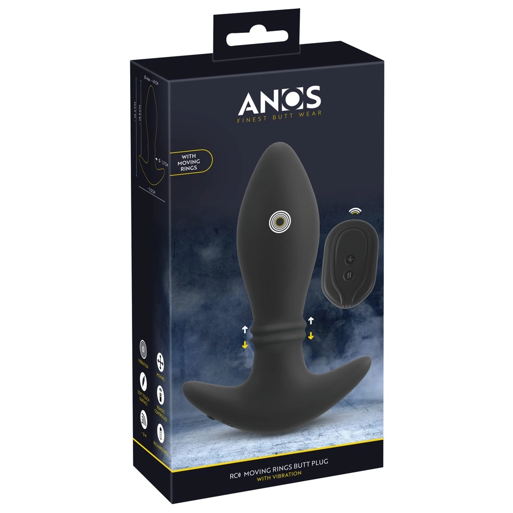 You2Toys Anos RC Moving Rings analni čep slika 1