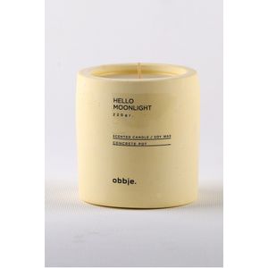 Candle Hello Moonlight Verti Yellow