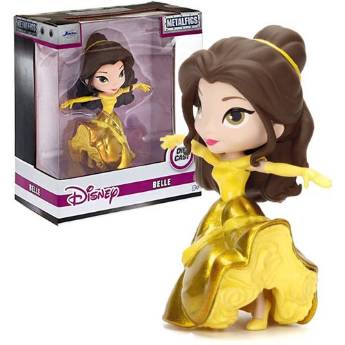 Disney princeza Bela u zlatnoj haljini slika 1