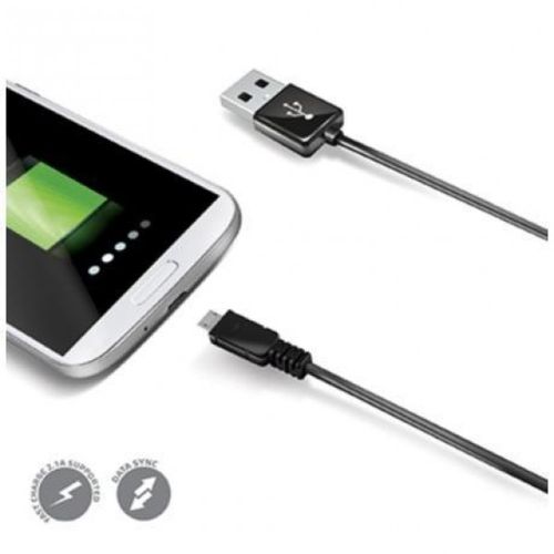 CELLY Micro USB kabl u CRNOJ boji slika 1