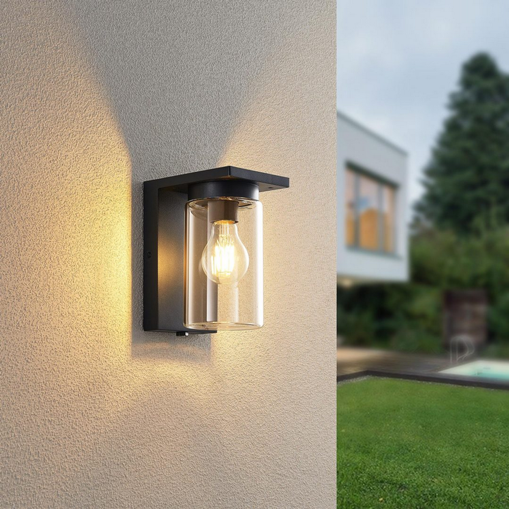 Trio Lightning vanjska zidna lampa ARDILA senzo Noć / Dan slika 2