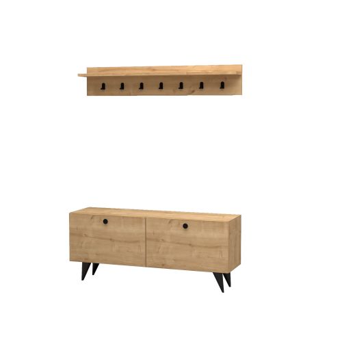 Woody Fashion Stalak za hodnik, Rupa - Oak slika 4