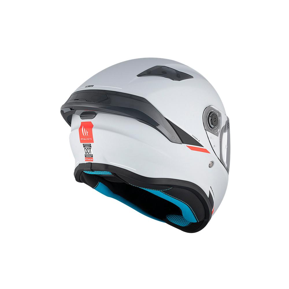 MT Helmets Targo S Solid A12 Matt siva slika 4